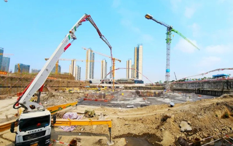 mg不朽情缘泵车“团建”珠海横琴科学城！