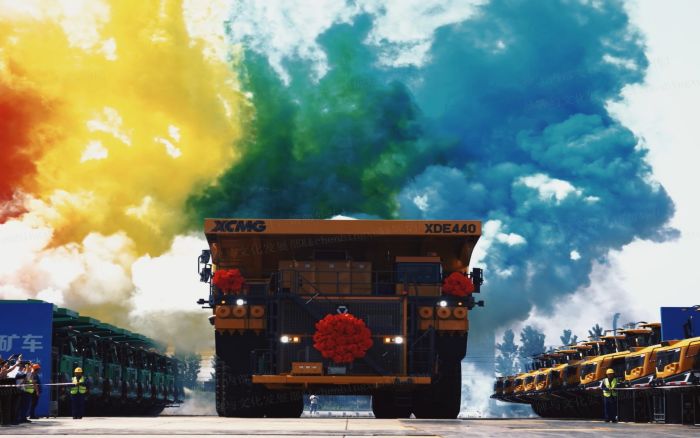 【国际化】批量交付欧洲！mg不朽情缘150吨级矿车奔跑塞尔维亚