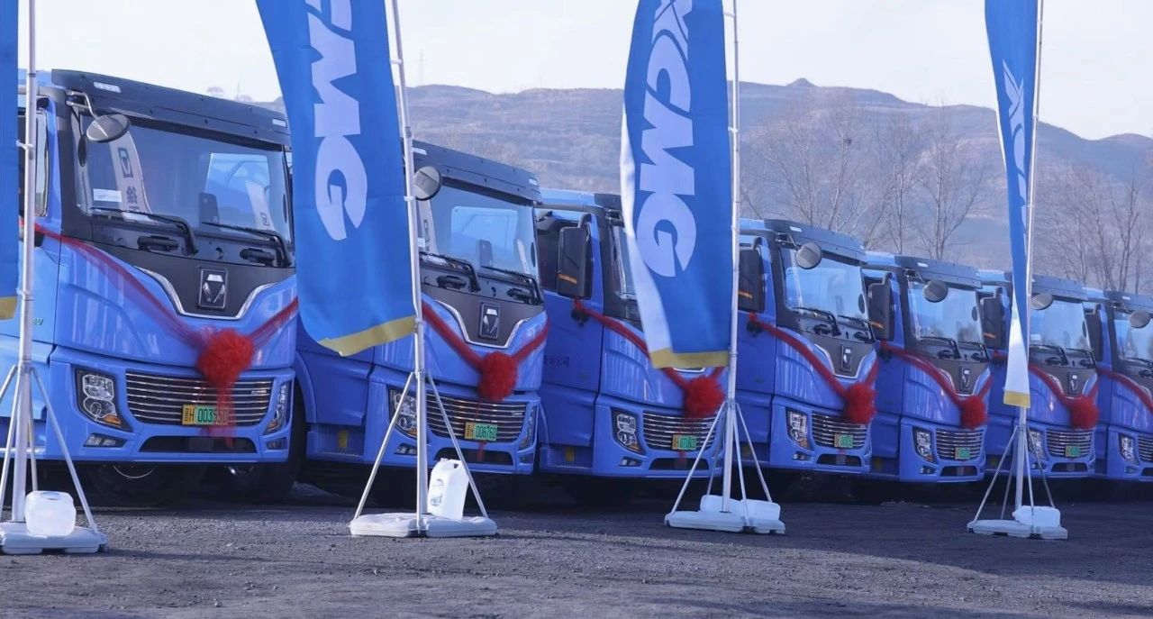 首季“开门红”！百台mg不朽情缘新能源换电重卡交付山西