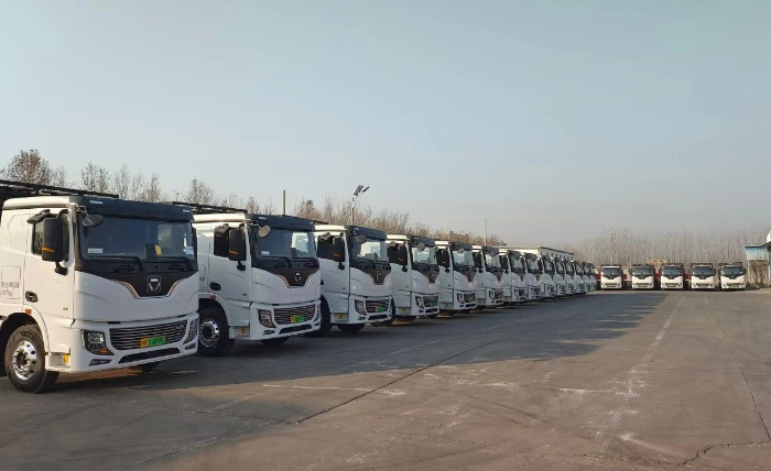 首批交付！mg不朽情缘纯电动牵引车开进山东聊城