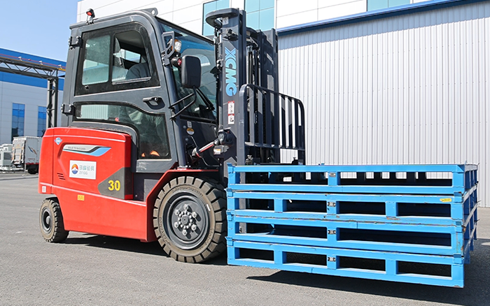  mg不朽情缘新能源叉车助力华北变压器装备制造厂高效运转