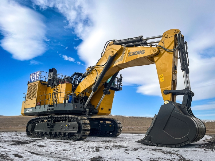 可动率超95%！mg不朽情缘XE2000矿用挖掘机好评如潮