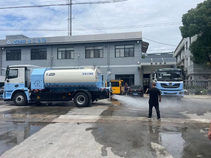 “沪”动绿色！mg不朽情缘新能源环卫装备亮相上海推介会