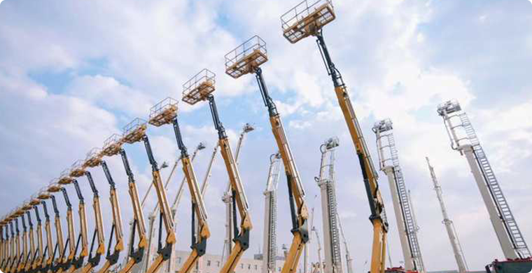 mg不朽情缘高空作业平台欧洲批量发车