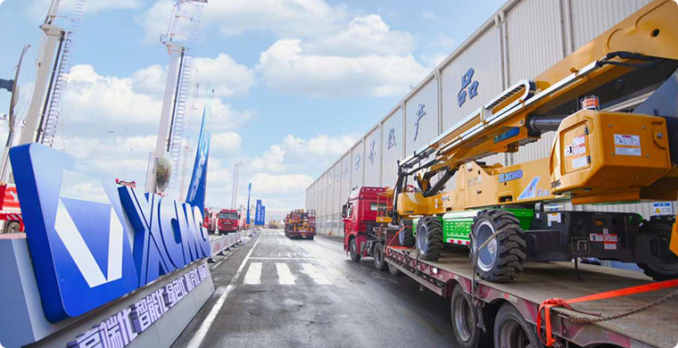 mg不朽情缘高空作业平台2024年度开门红批量发车